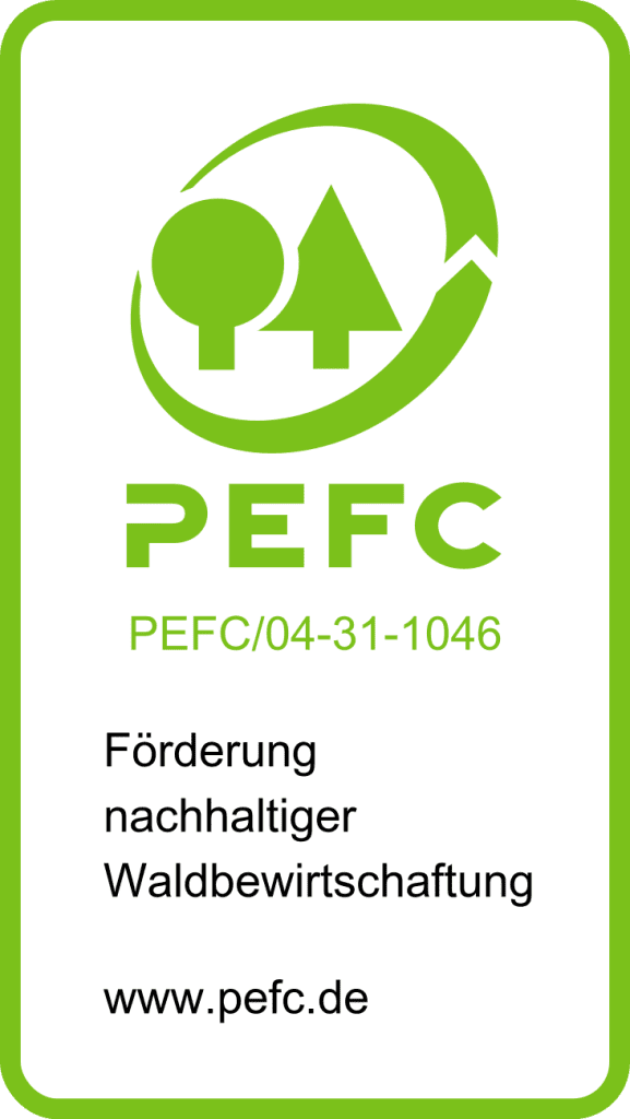 Stark Medien - Zertifikat - PEFC Label Stark Medien - Zertifikat - PEFC Label